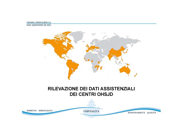 Attività assistenziale dell’Ordine 2024 Attività assistenziale dell’Ordine 2024